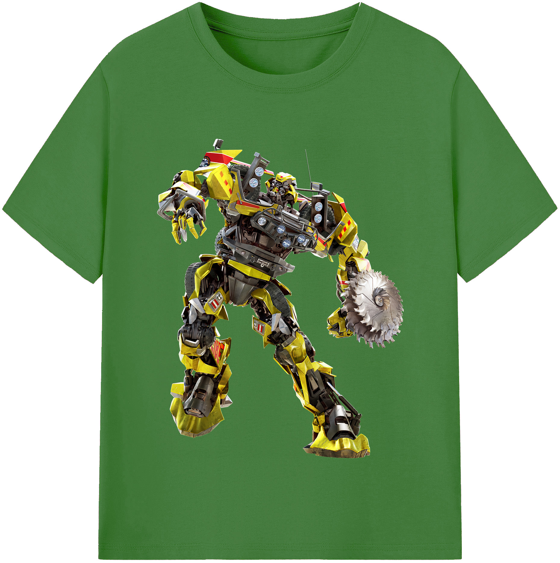 （画像用） Transformers トランスフォーマー レディースカジュアルプリントTシャツ（綿100％）